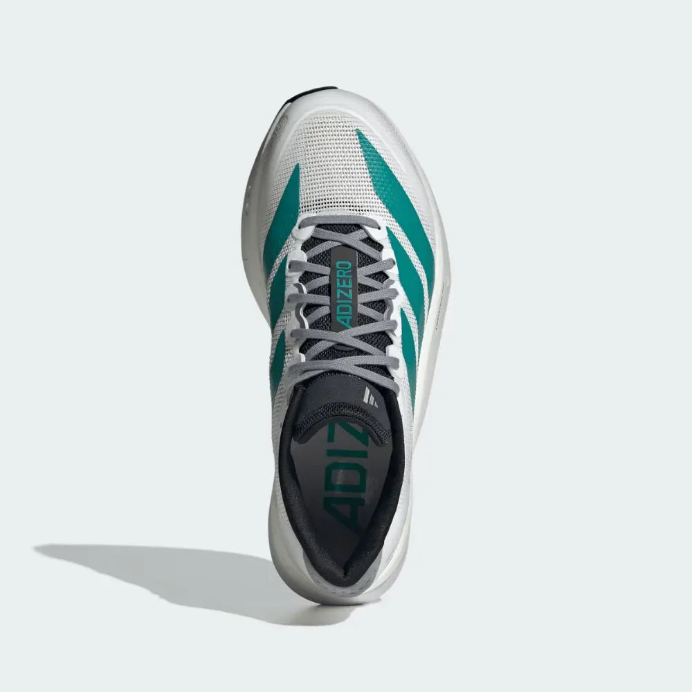 Adizero Boston 13 Cloud White Pure Teal Grey